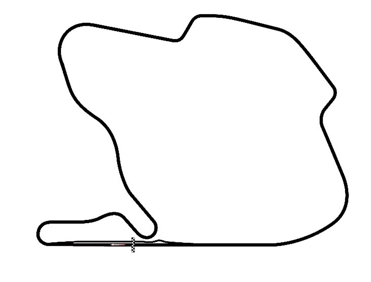 Historyczny układ toru Zandvoort z lat 1980–1989